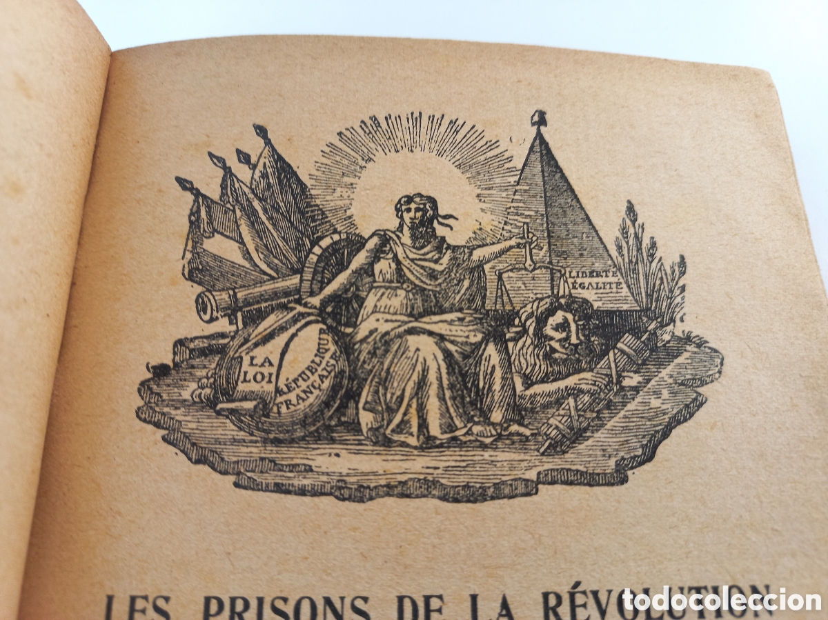 Libros antiguos: Les Prisons de la Revolution. Hector Fleischmann. Les Publications Modernes, 1908. - Foto 6