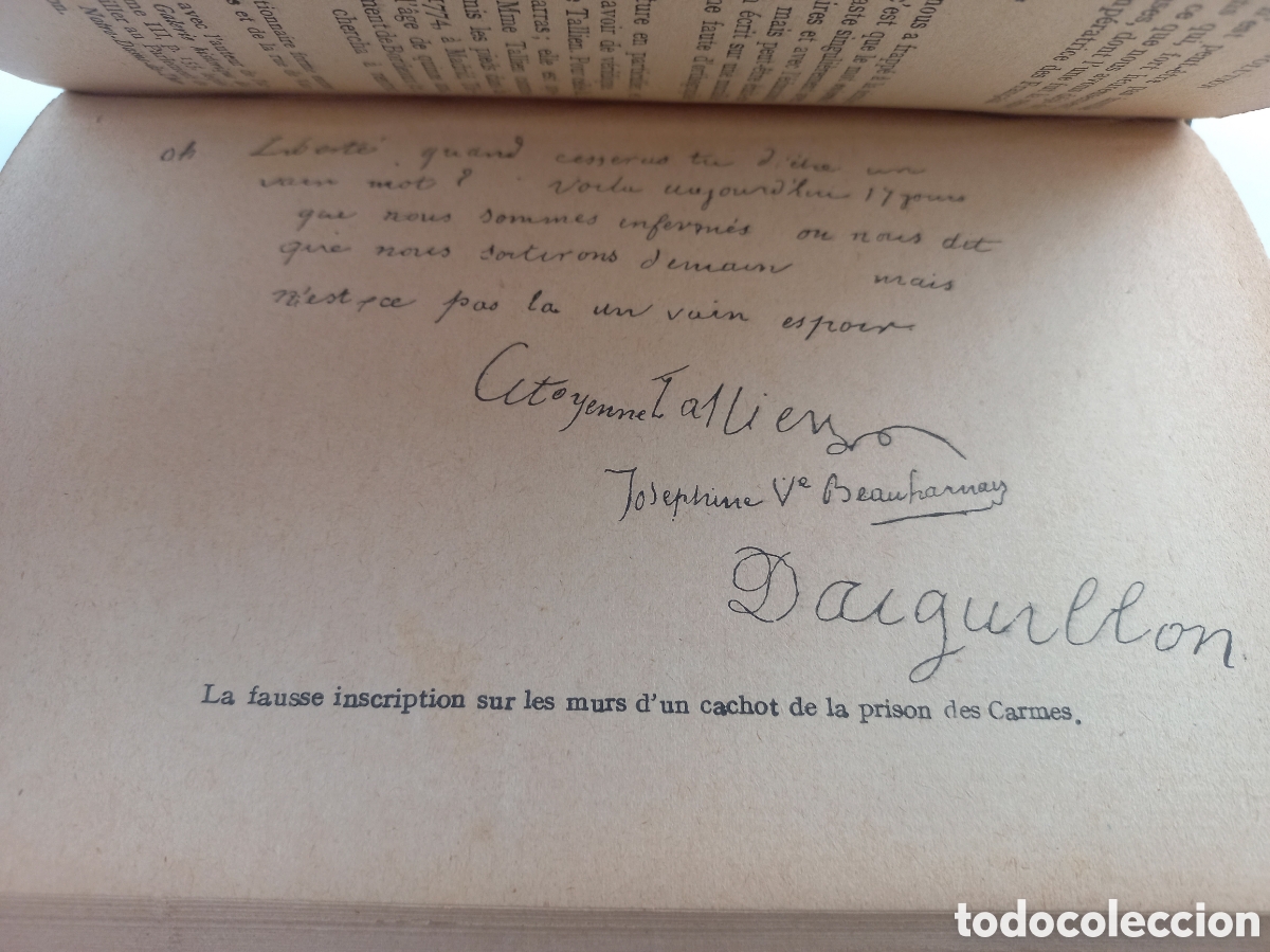 Libros antiguos: Les Prisons de la Revolution. Hector Fleischmann. Les Publications Modernes, 1908. - Foto 10