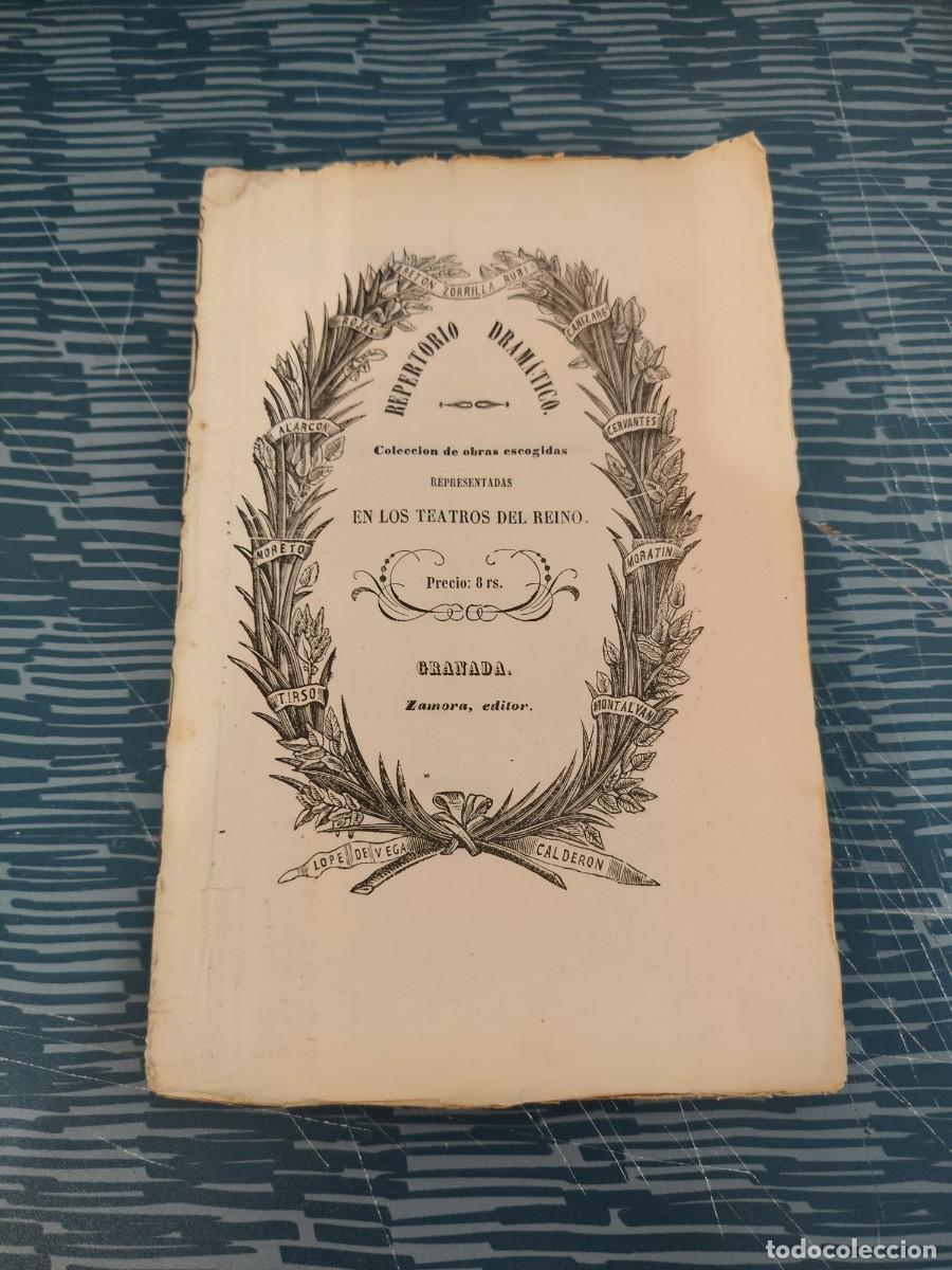Libros antiguos: UNA ESPOSA PARA UN REY,D.JOSE FERN&Aacute;NDEZ GIM&Eacute;NEZ,GRANADA,1853, INTONSO.