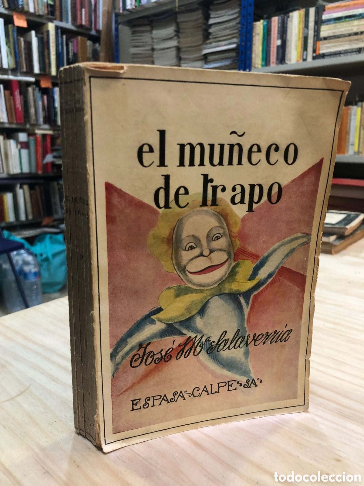 Old books: El mu&ntilde;eco de trapo - Jos&eacute; Mar&iacute;a Salaverr&iacute;a