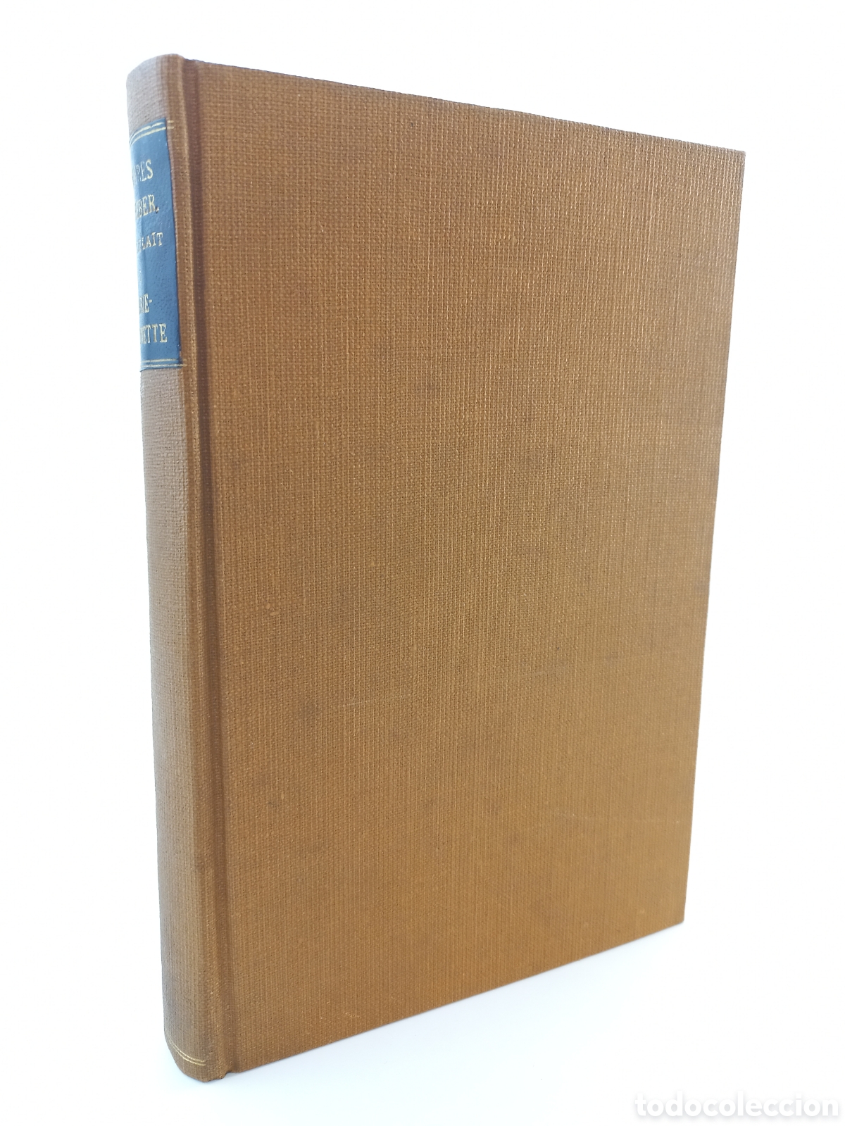 Libros antiguos: Memoires de Weber. Frere de Lait de Marie-Antoinette. Barriere. Firmin Didot et Cie, 1885.