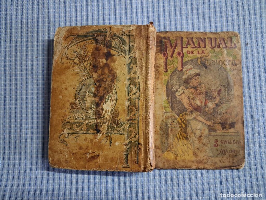 Libros antiguos: Manual de la cocinera. A&ntilde;o 190.. Mademoiselle Rose. Saturnino Calleja.