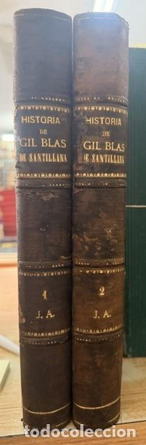Libros antiguos: HISTORIA DE GIL BLAS DE SANTILLANA. LESAGE. A-LESP-1158