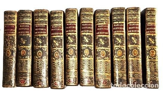 Antiquarische B&uuml;cher: JUAN DE MARIANA ... HISTORIA GENERAL DE ESPA&Ntilde;A ... MADRID, BENITO CANO, 1794 - 1795 (10 TOMOS)