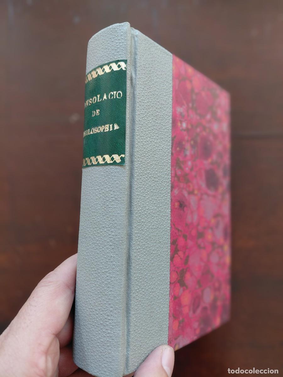 Livros antigos: Libre de consolacio de philosophiar Boecio