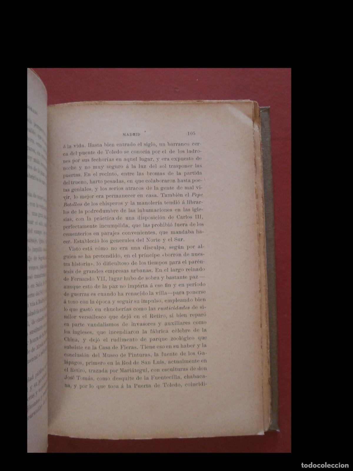 Libros antiguos: Madrid. Facundo Rorado - Foto 4