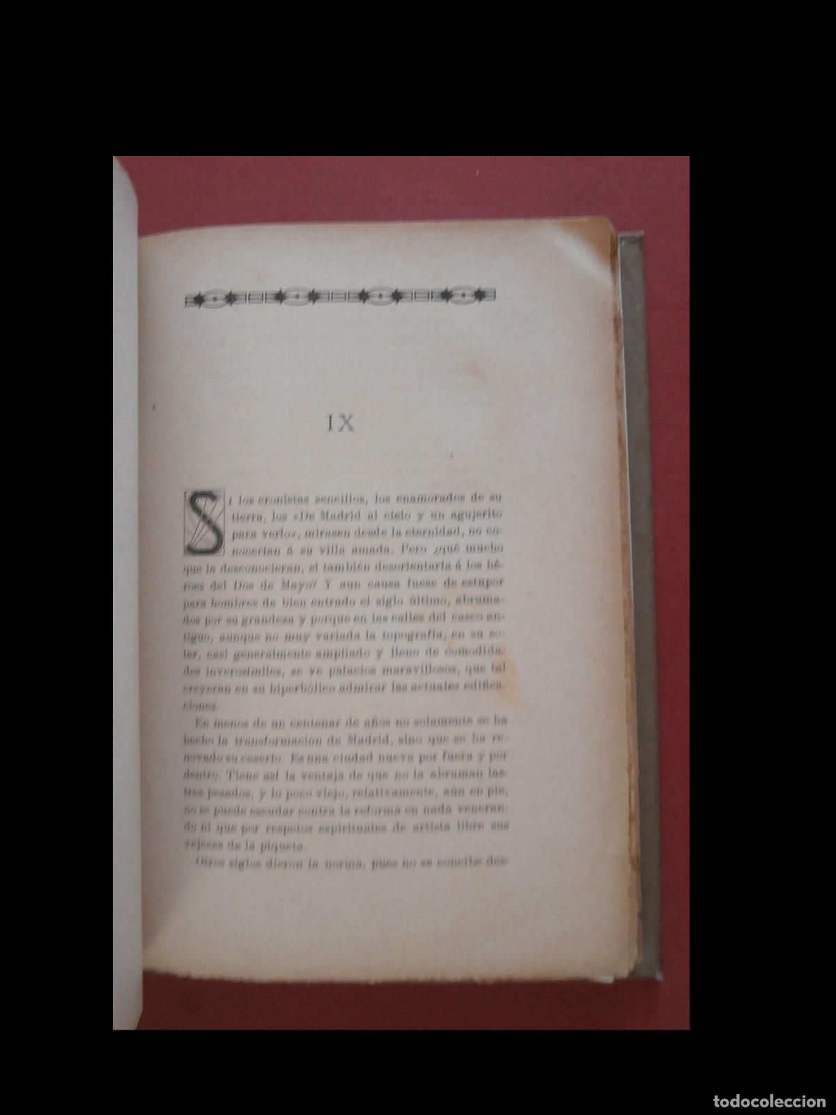 Libros antiguos: Madrid. Facundo Rorado - Foto 5