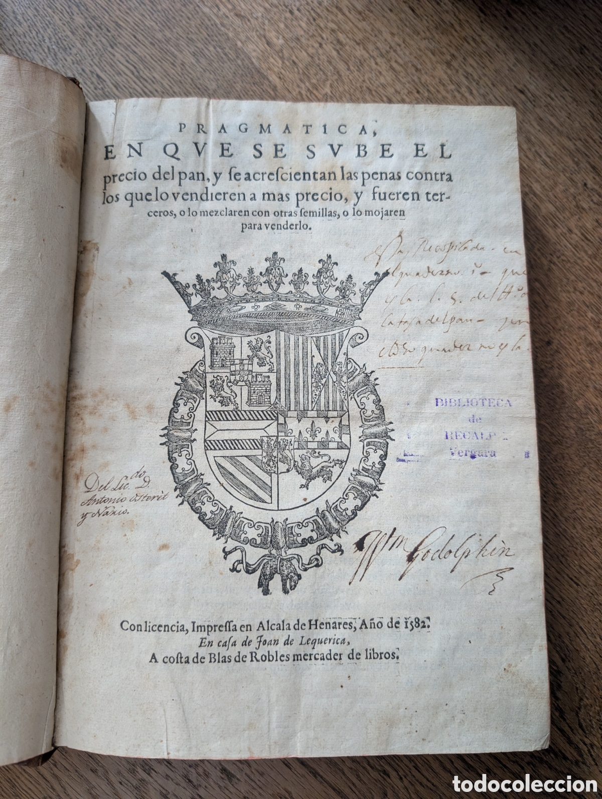 Libros antiguos: Pragmaticas del reino - Foto 8