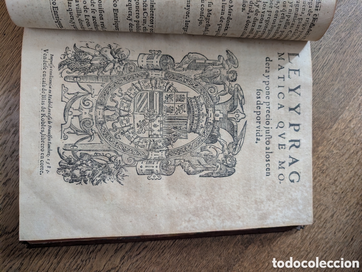 Libros antiguos: Pragmaticas del reino - Foto 9
