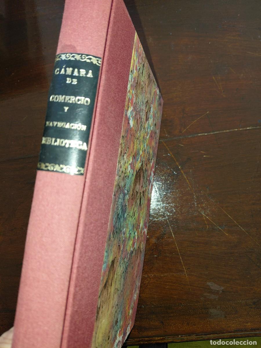 Libros antiguos: CAT&Aacute;LOGO DE LA BIBLIOTECA DE LA C&Aacute;MARA DE COMERCIO Y NAVEGACI&Oacute;N DE BARCELONA por orden alfab&eacute;tico de