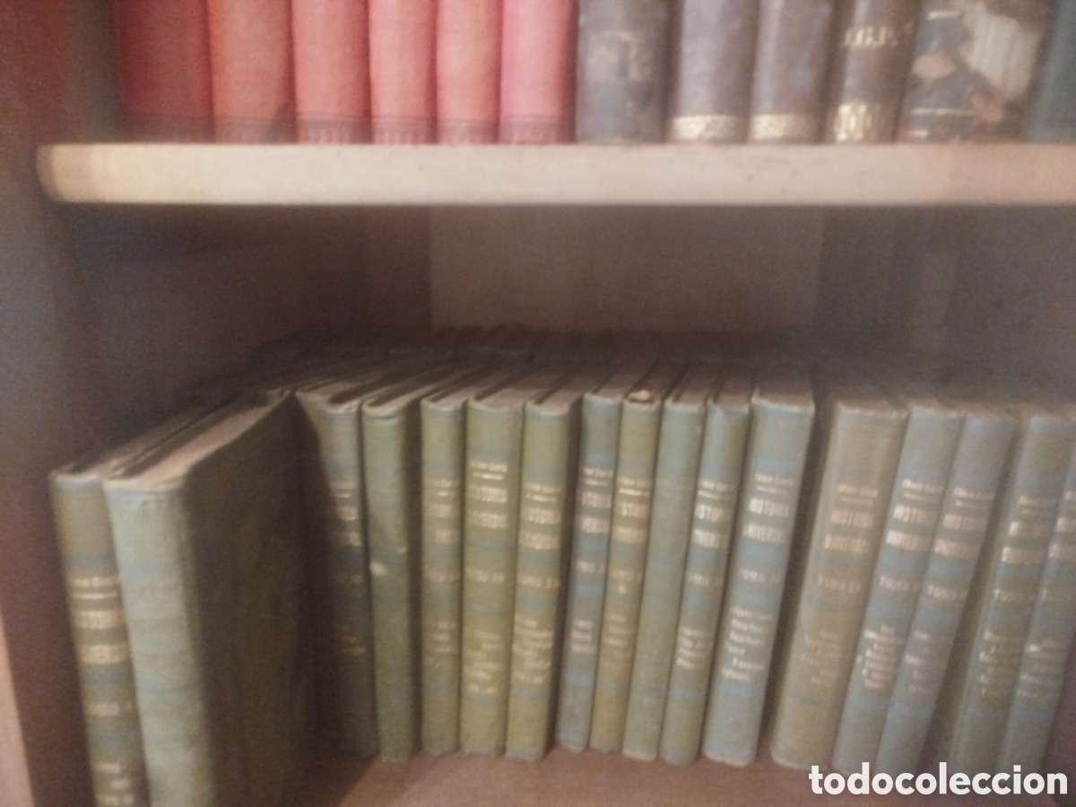 Libros antiguos: Historia universal Cesar Cant&uacute; colecci&oacute;n 42 Tomos Gasso hnos.