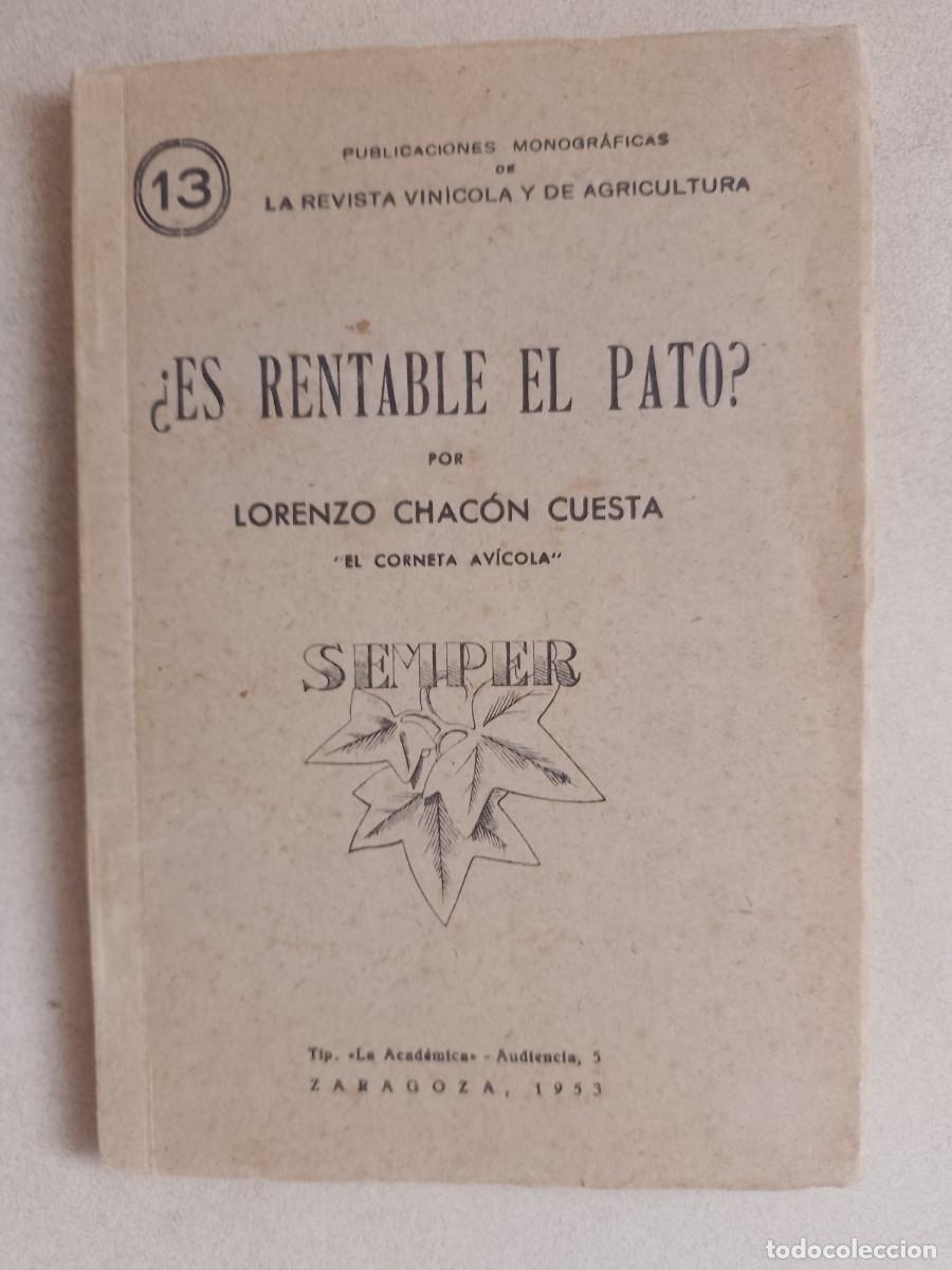 Libros antiguos: ANTIGUA PUBLICACI&Oacute;N VINICOLA Y DE AGRICULTURA