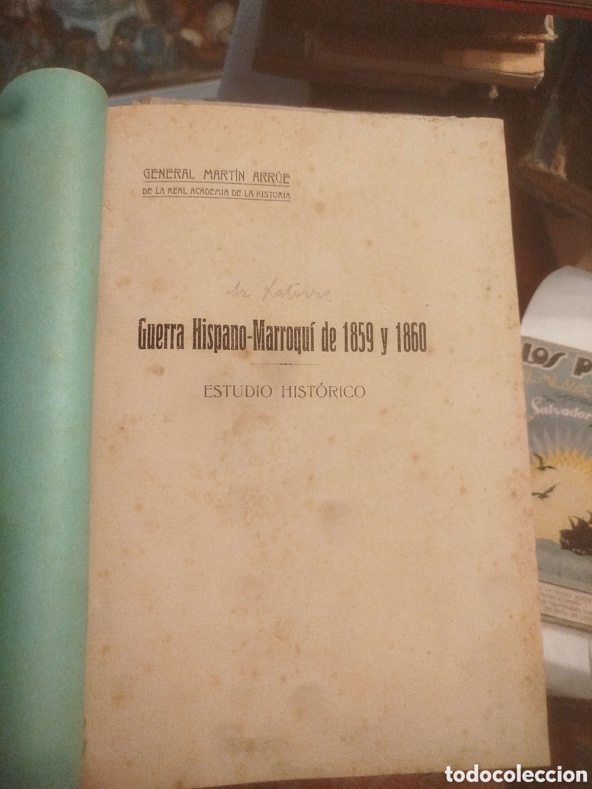 Libros antiguos: Guerra hispano marroqu&iacute; de 1859-1860