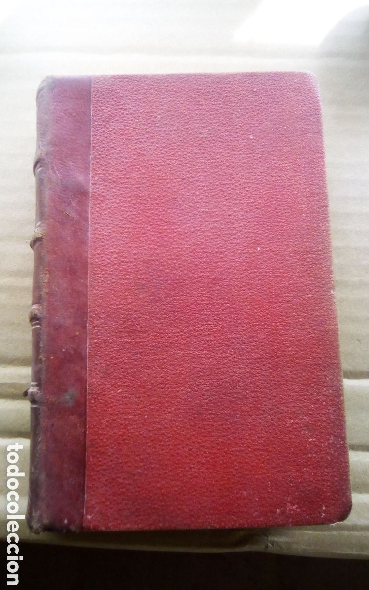 Libros antiguos: El enemigo, por Jacinto Octavio Pic&oacute;n. La Espa&ntilde;a Editorial, Madrid 1886. Tapa dura piel, 488 p&aacute;ginas