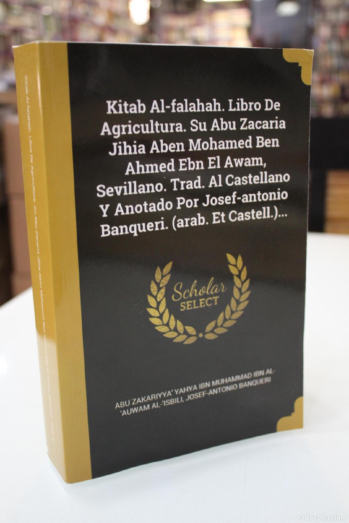 Libros antiguos: Kitab Al-Falahah. Libro de Agricultura. Tomo segundo. - Zacaria Iahia, Abu.