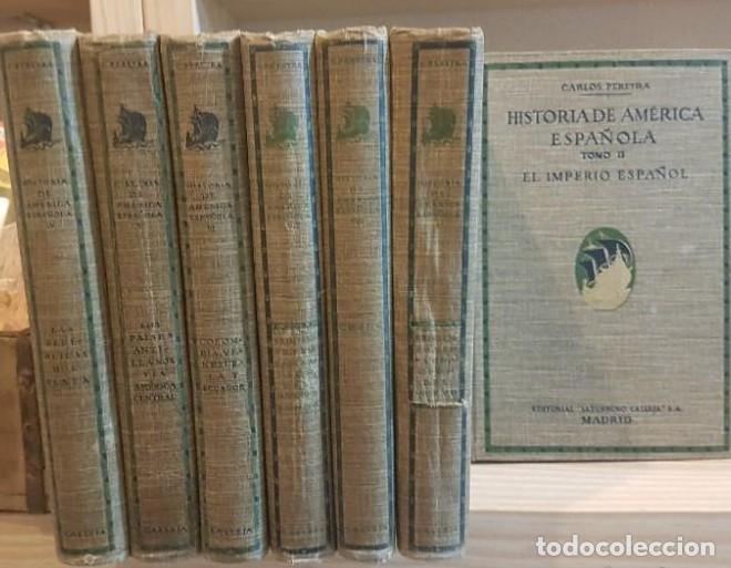 Libros antiguos: Carlos Pereyra, Historia de America Espa&ntilde;ola. Completa. 8 tomos -