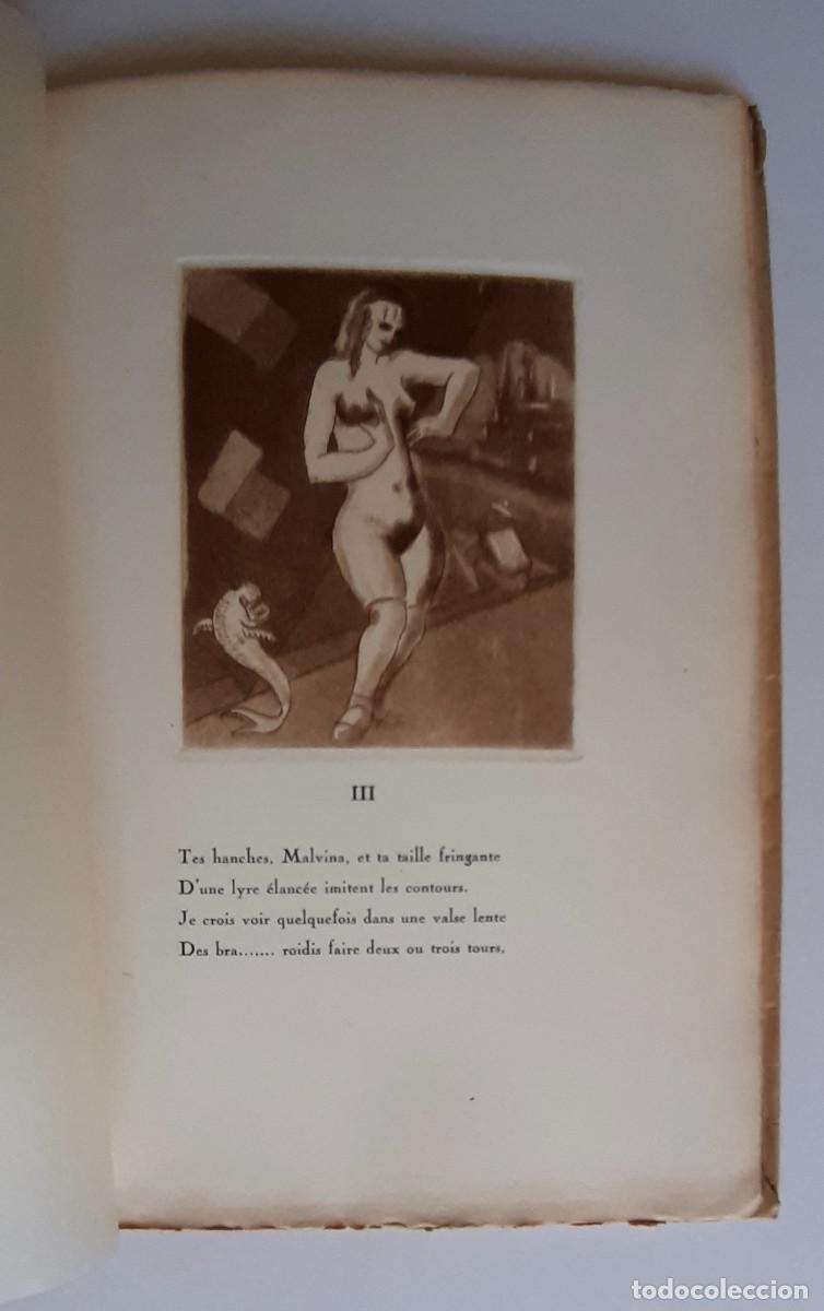 Libros antiguos: A UNE COURTISANE - CHARLES BAUDELAIRE / AGUAFUERTES DE CREIXAMS - 1925