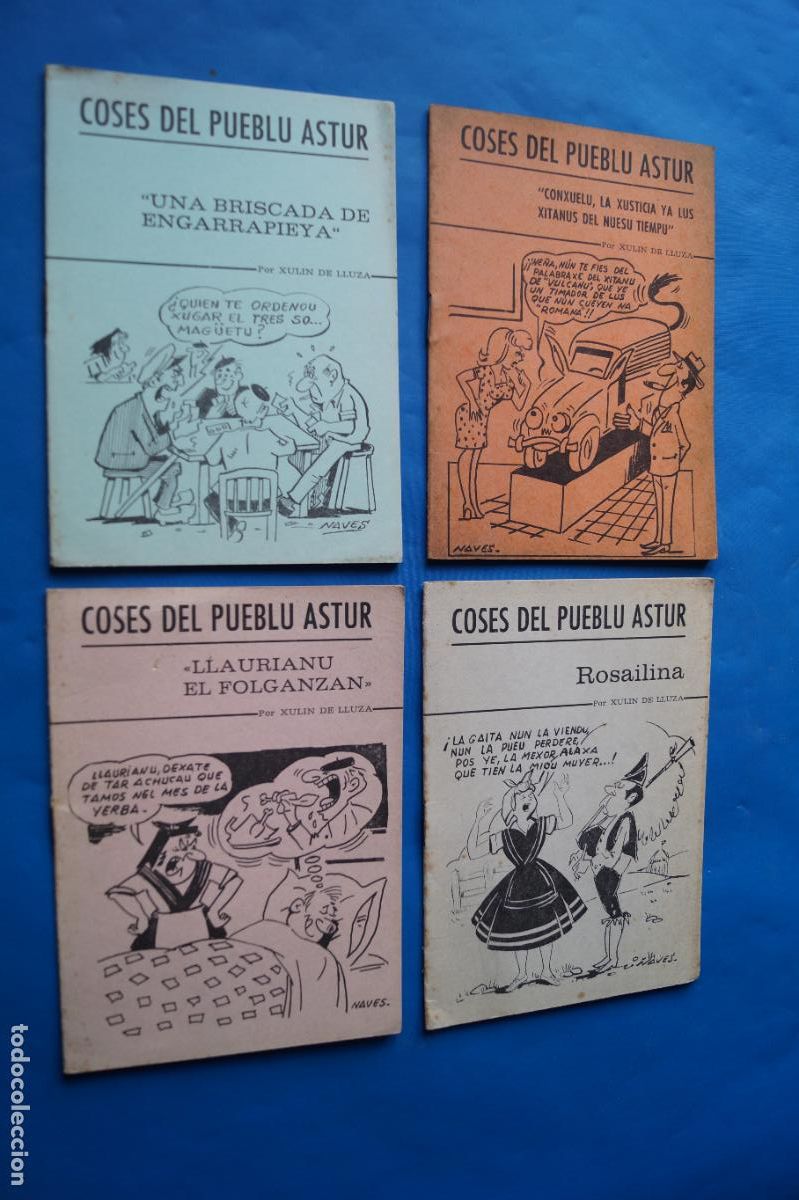 Libros antiguos: COSES DEL PUEBLU ASTUR. XULIN DE LLUZA. EN ASTURIANO