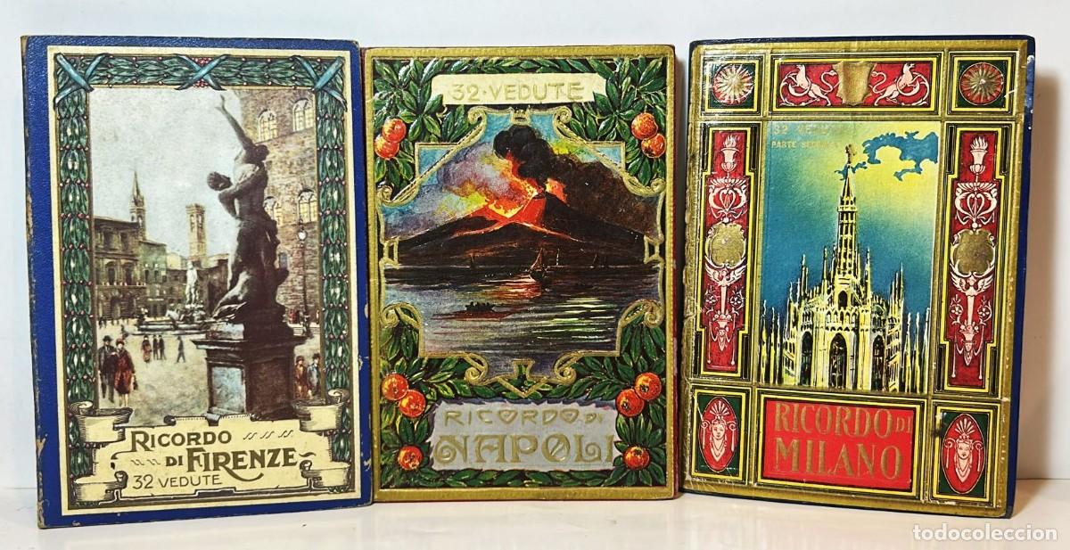 Libros antiguos: RICORDO di Fierenze, Napoli y Milano (parte seconda). 32 vedute.