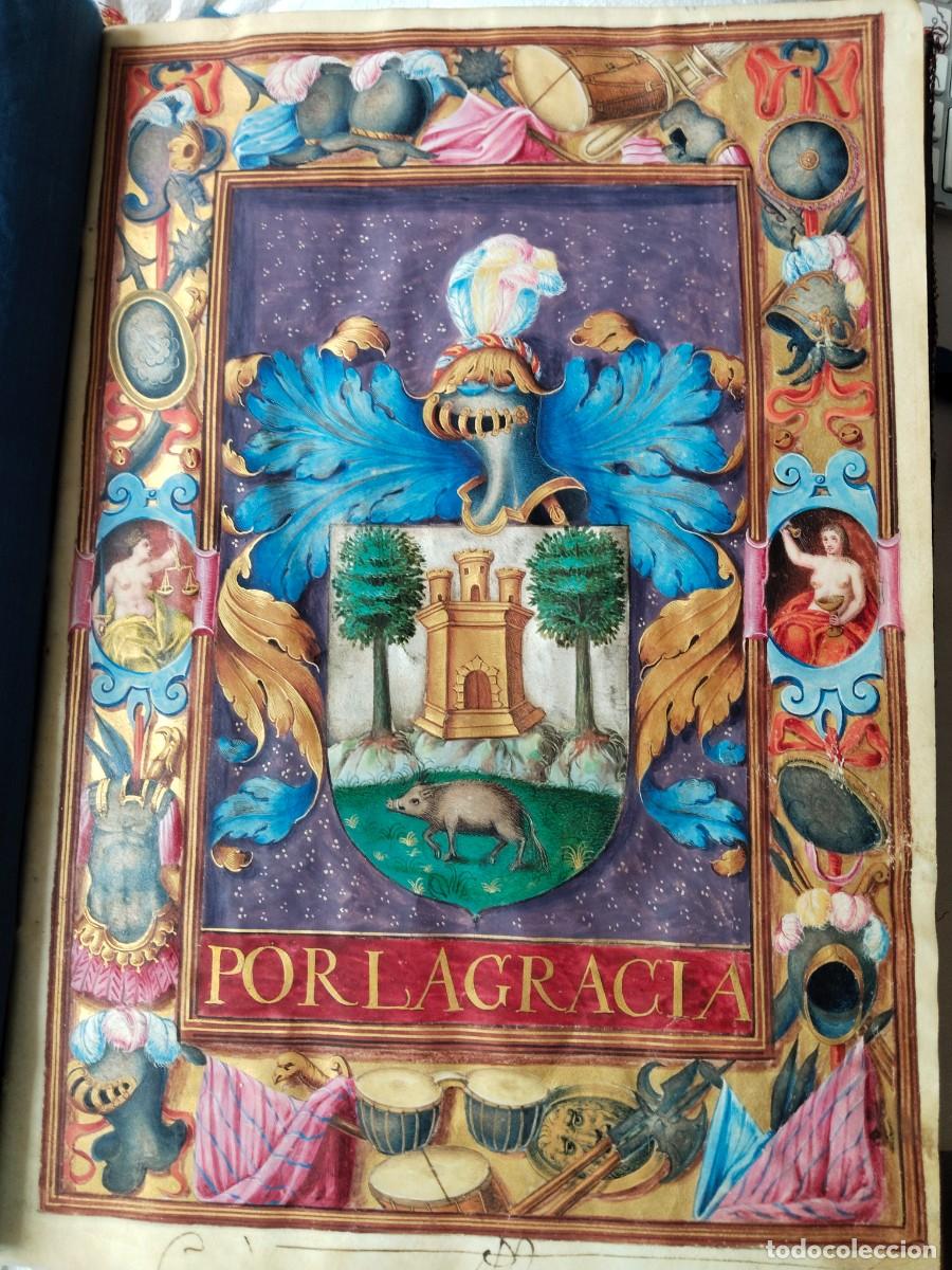 Libros antiguos: Ejecutoria de hidalguia de epoca de Felipe II