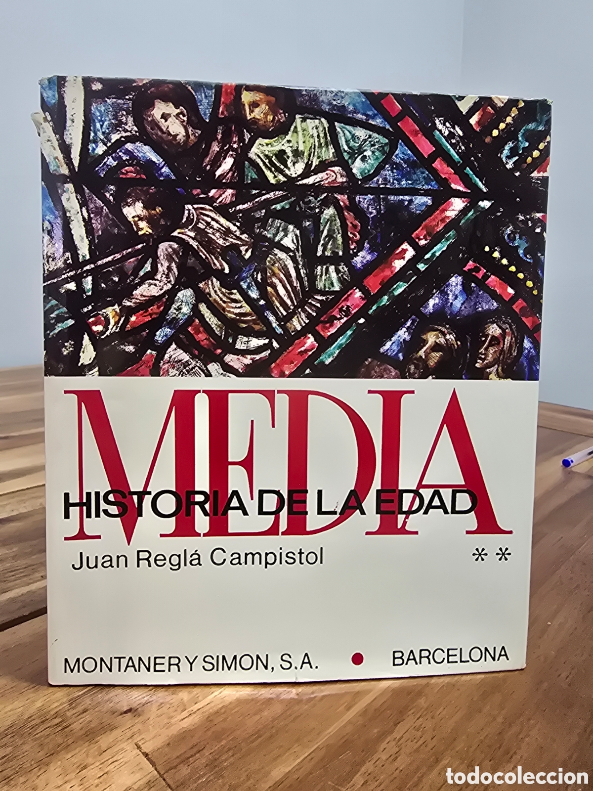 Libros antiguos: HISTORIA DE LA EDAD MEDIA TOMO II Juan Regla Campistol MONTANER Y SIMON EDITORES 1969