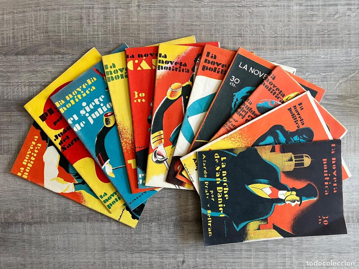 Libros antiguos: Colecci&oacute;n &ldquo;La Novela Pol&iacute;tica&rdquo; (1930) &ndash; 11 tomos