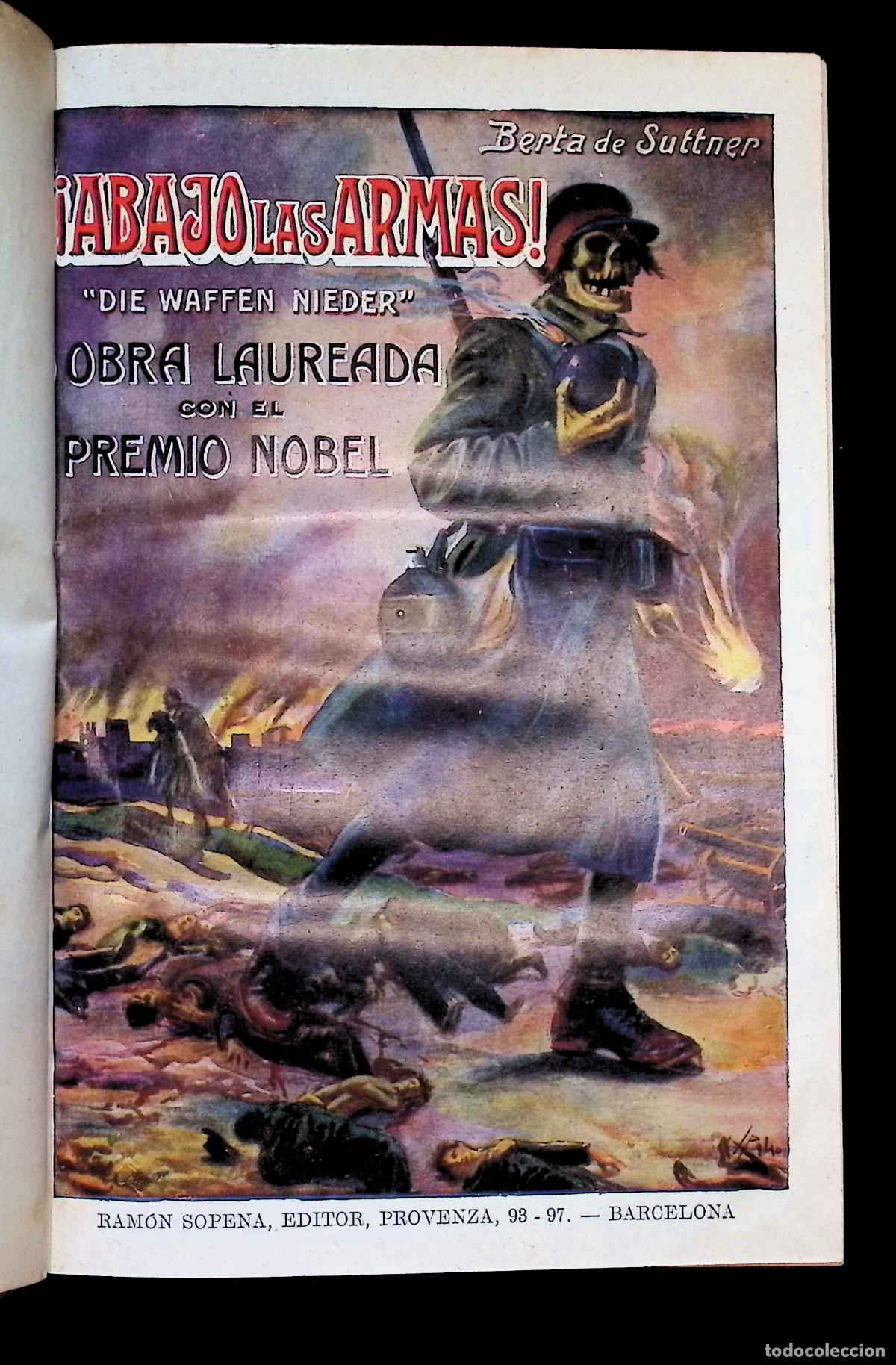 Libros antiguos: &iexcl;ABAJO LAS ARMAS! (DIE WAFFEN NIEDER!) - SUTTNER, Berta de.