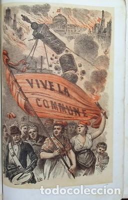 Libros antiguos: La Commune de Paris. Proceso de la Commune de Paris. 2 tomos - RIGAULT - Foto 2