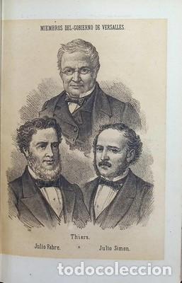 Libros antiguos: La Commune de Paris. Proceso de la Commune de Paris. 2 tomos - RIGAULT - Foto 7