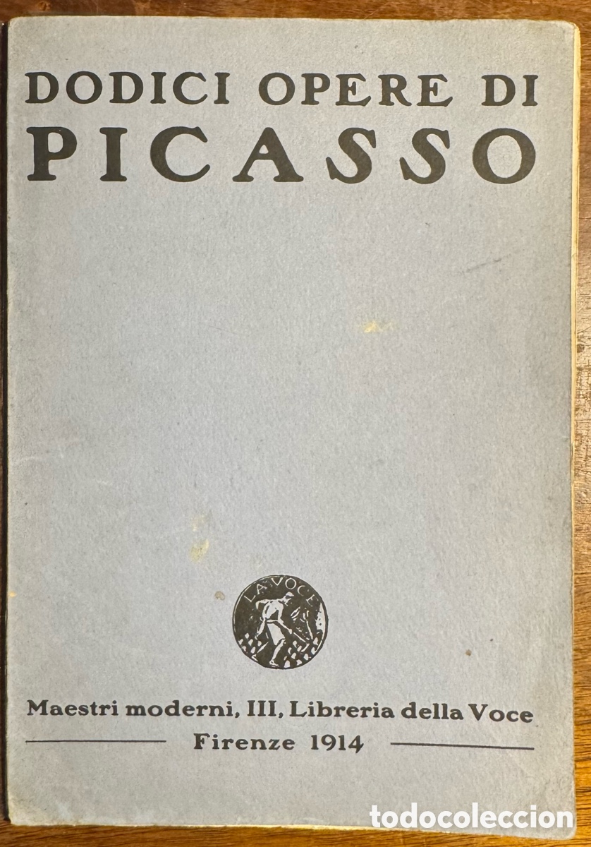 Libros antiguos: Dodici Opere di Picasso (Florencia, 1914)