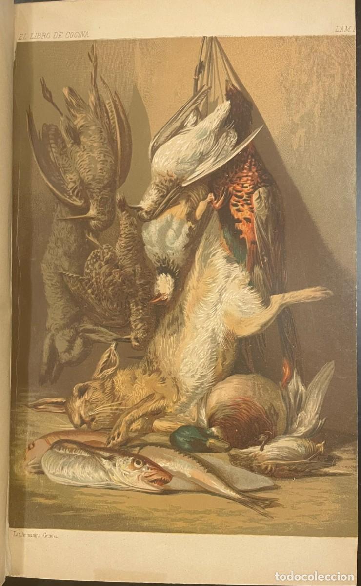 Libros antiguos: El Libro de Cocina. Jules Gouff&eacute; - Foto 3