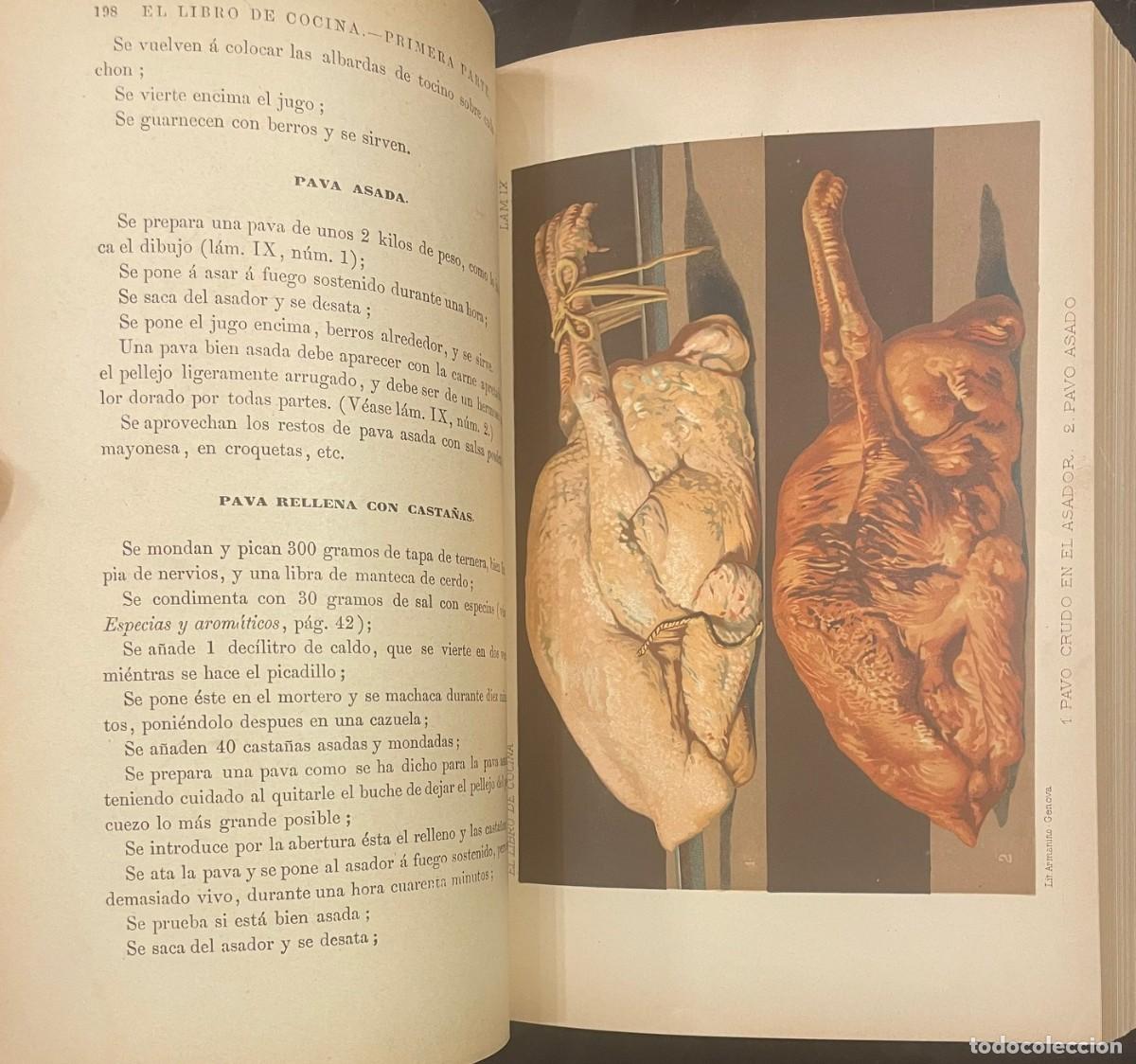 Libros antiguos: El Libro de Cocina. Jules Gouff&eacute; - Foto 4