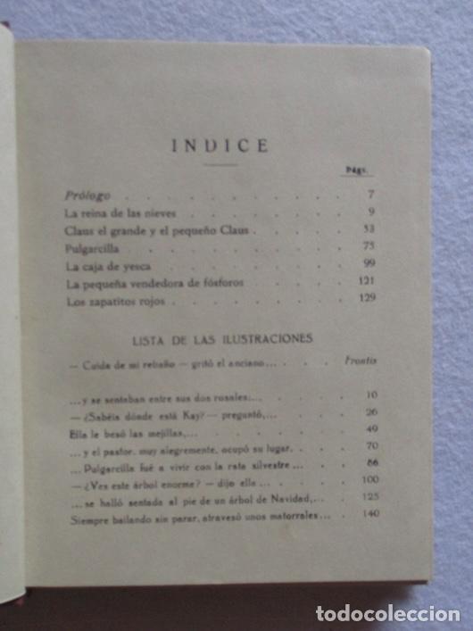 Libros antiguos: HISTORIAS DE HANS ANDERSEN - ED.&nbsp;ARALUCE 1914 - Foto 5