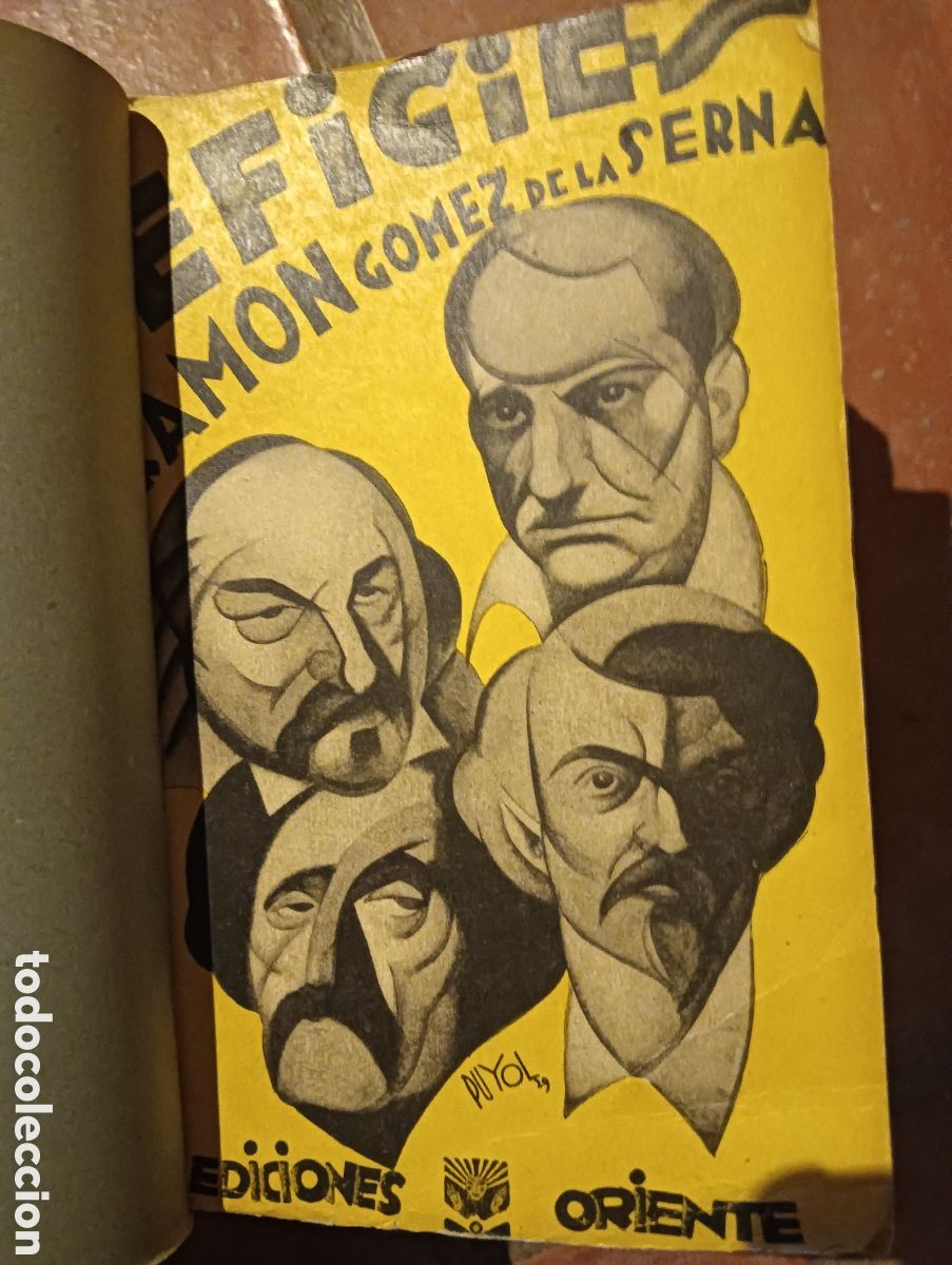 Libros antiguos: Efigies por Ram&oacute;n G&oacute;mez de la Serna ediciones Oriente - Foto 1