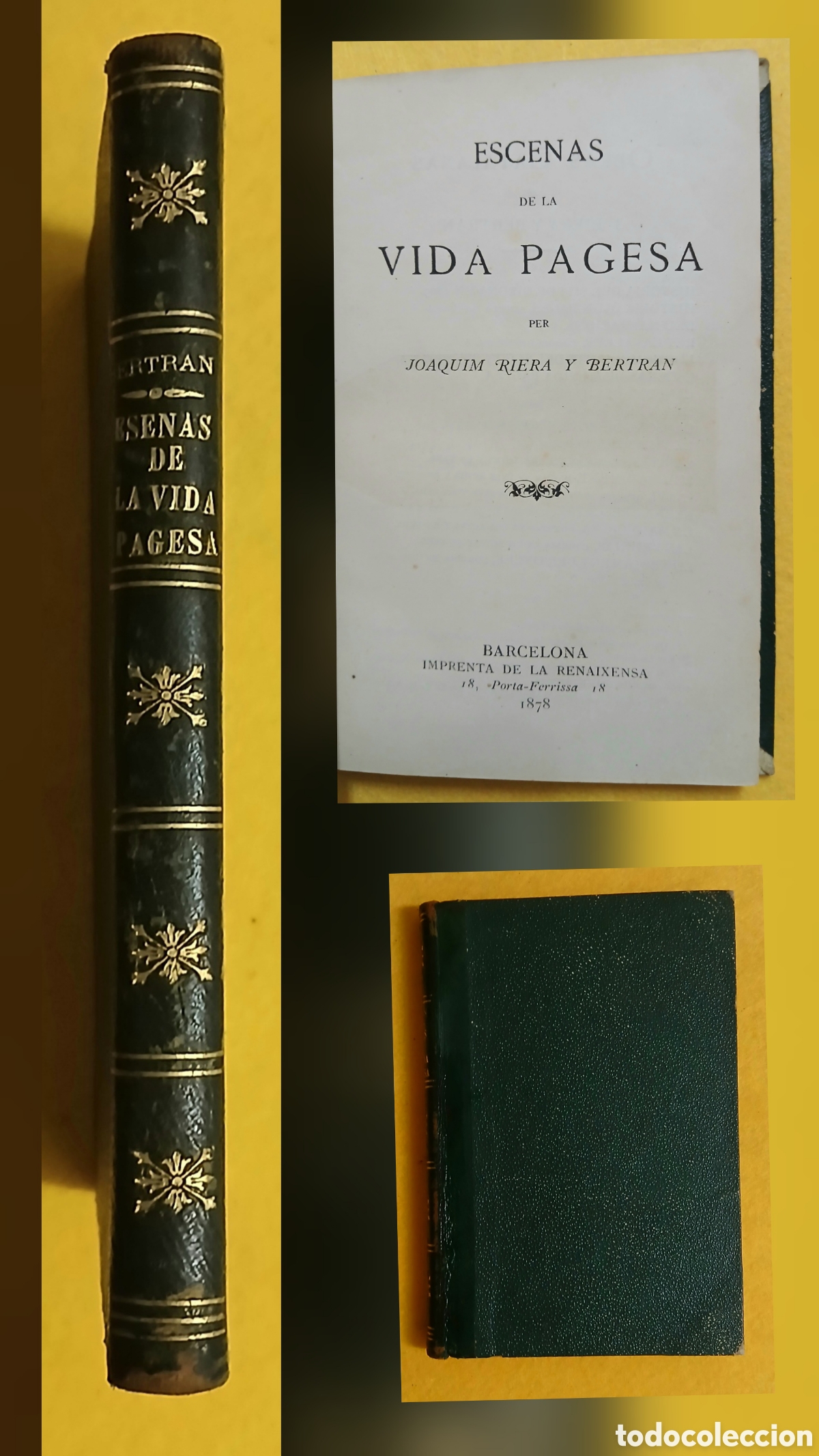 Libros antiguos: Escenas de la vida pagesa - Foto 1