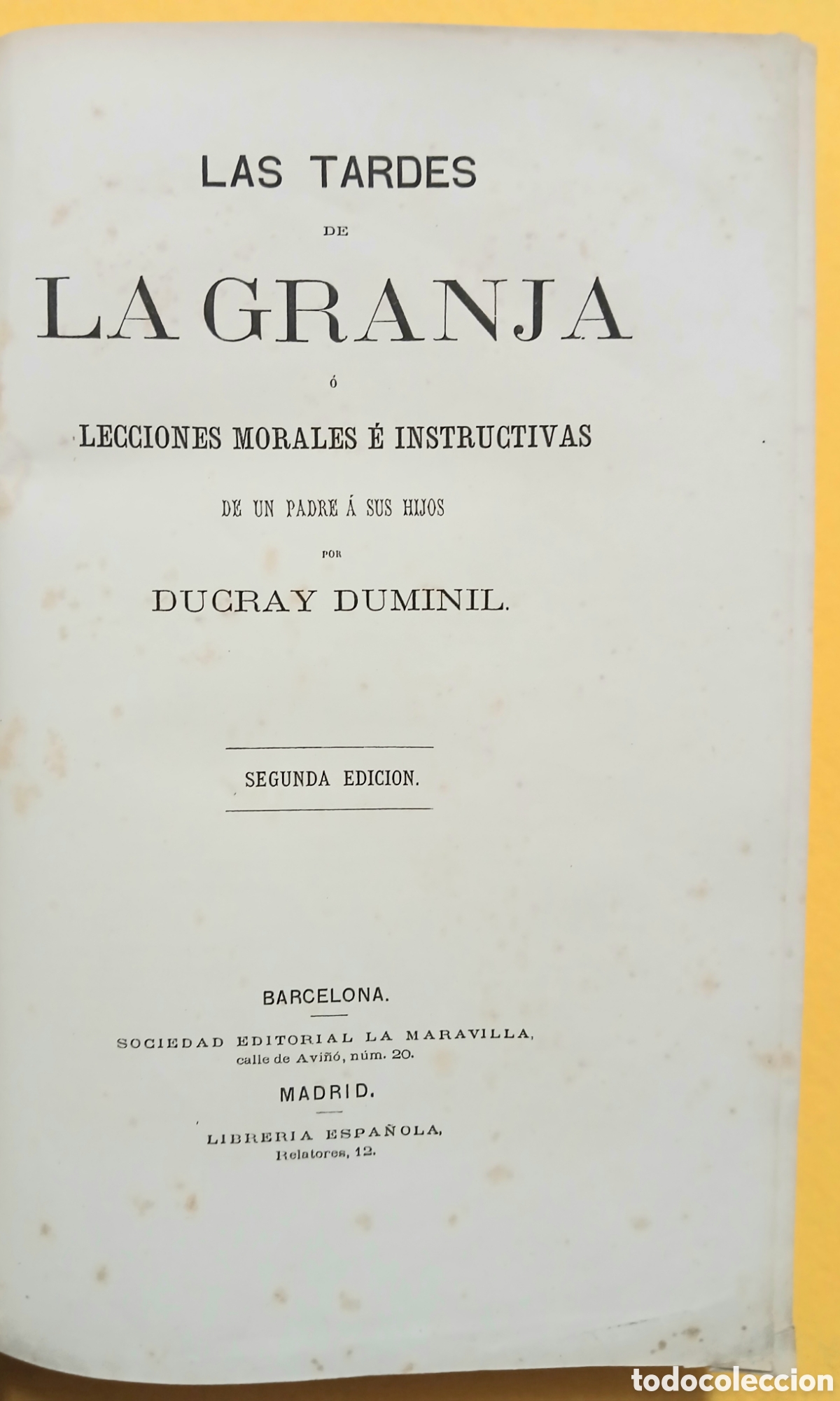 Libros antiguos: Las tardes de la Granja - Foto 5