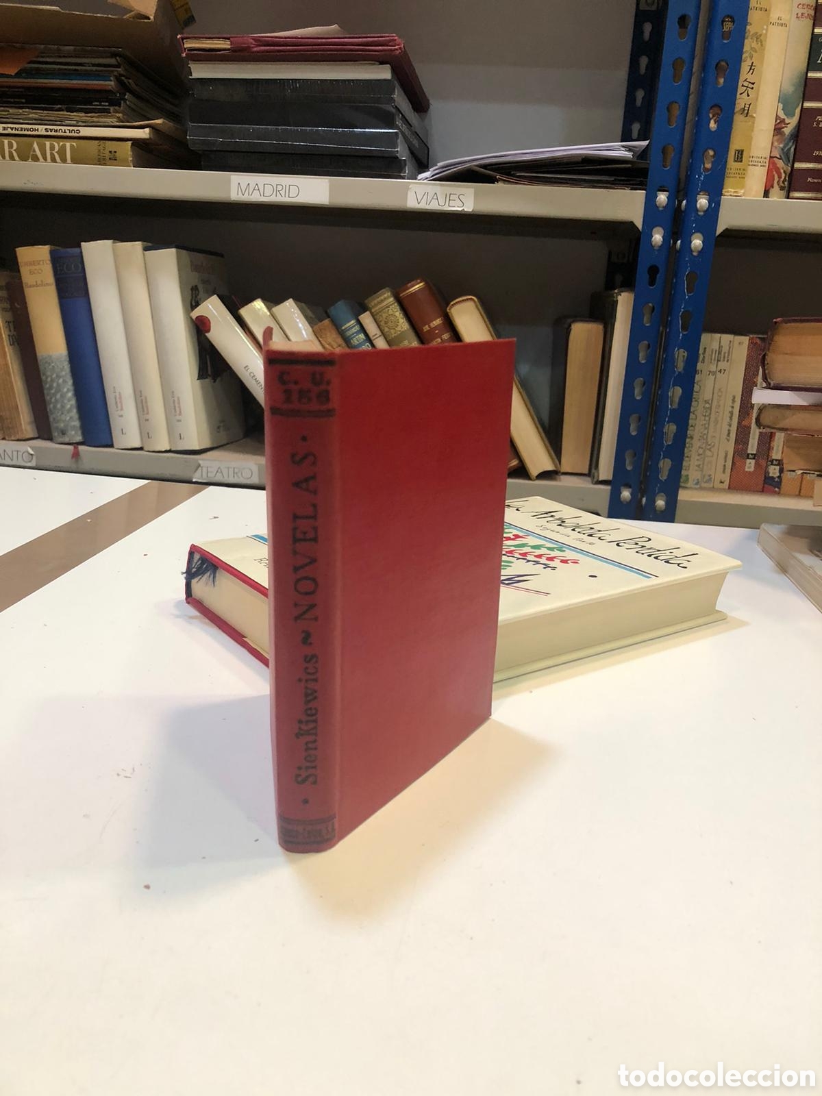 Libri antichi: Novelas. El se&ntilde;or secretario, El organista, La bienvenida, En el Olimpo - Enrique Sienkiewics
