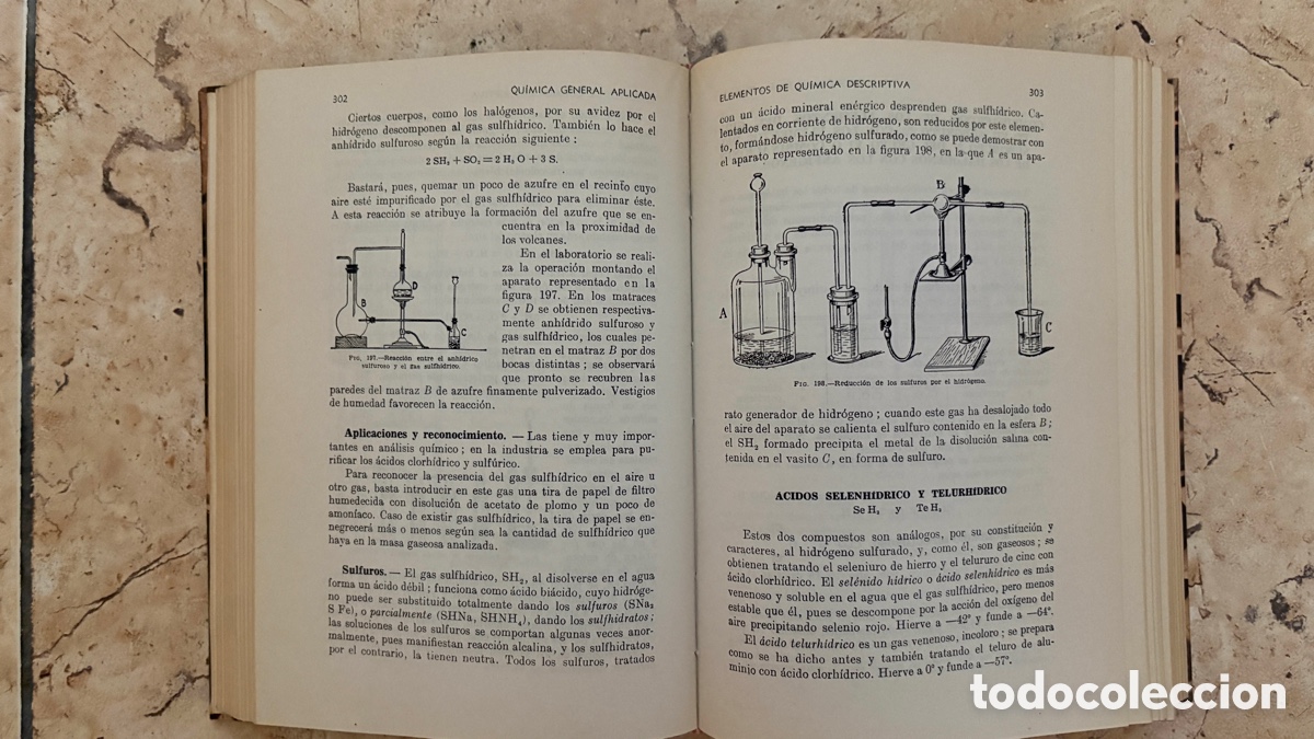 Libros antiguos: Qu&iacute;mica General Aplicada - Foto 4