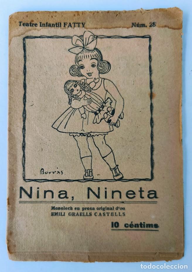 Livres anciens: Teatre infantil Fatty, n&uacute;mero 28. Nina, Nineta. 1920.