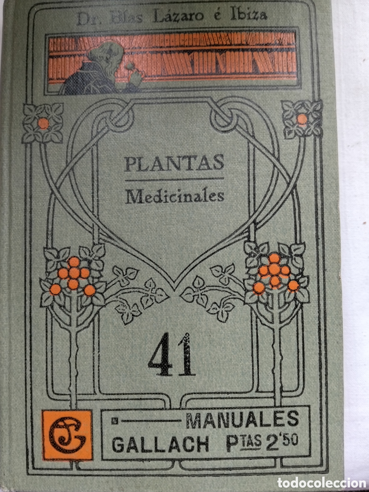 Libros antiguos: MANUALES GALLACH PLANTAS MEDICINALES N. 42