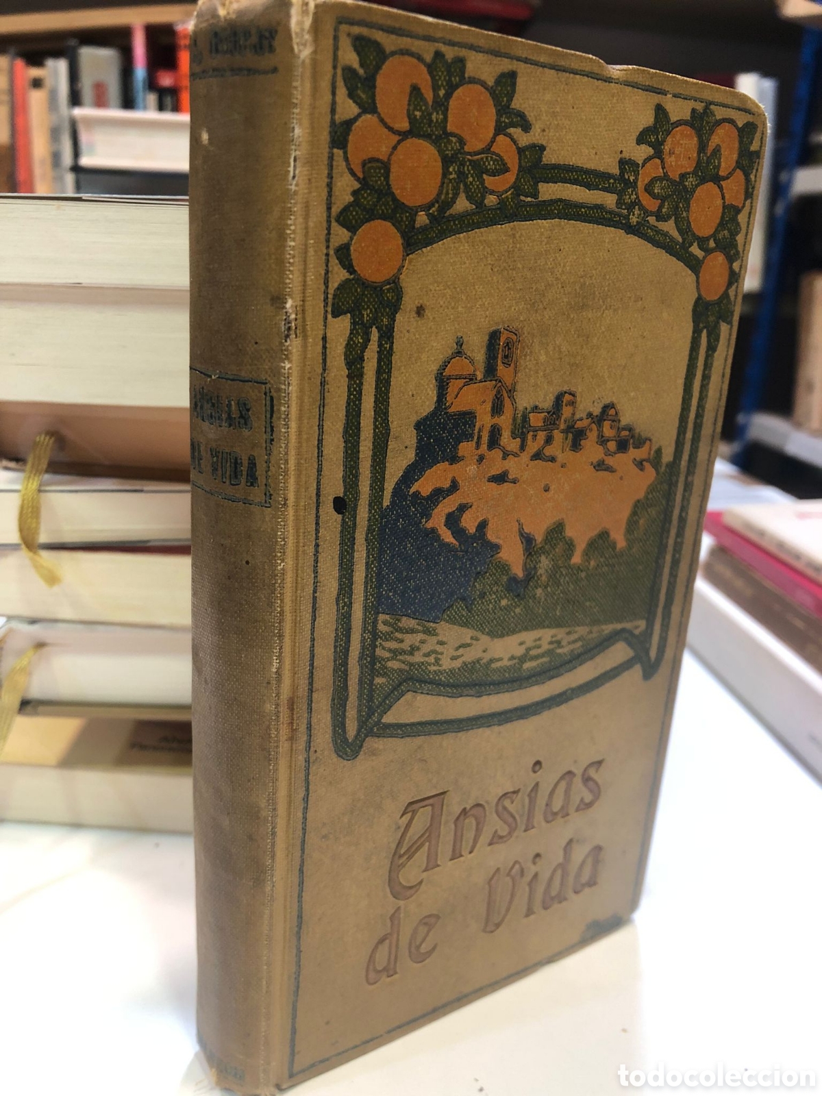 Libros antiguos: Ansias de vida - Luis Q. Huertos - Foto 1