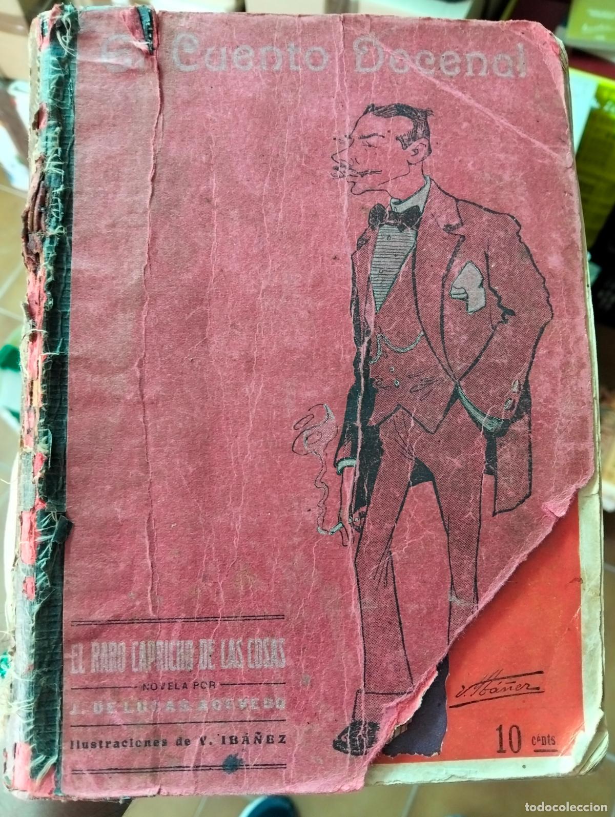 Libros antiguos: Novela. Volumen de El Cuento Decenal, Madrid, 1973. VISITA MI CATALOGO. L55