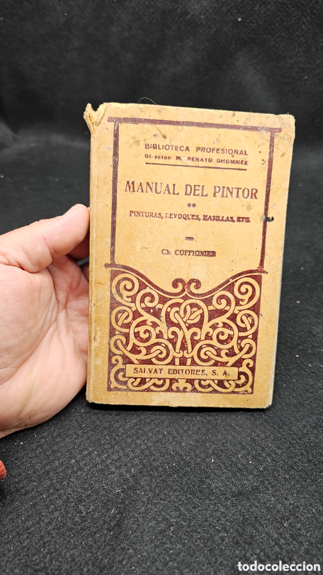 Libros antiguos: Manual del pintor 1936