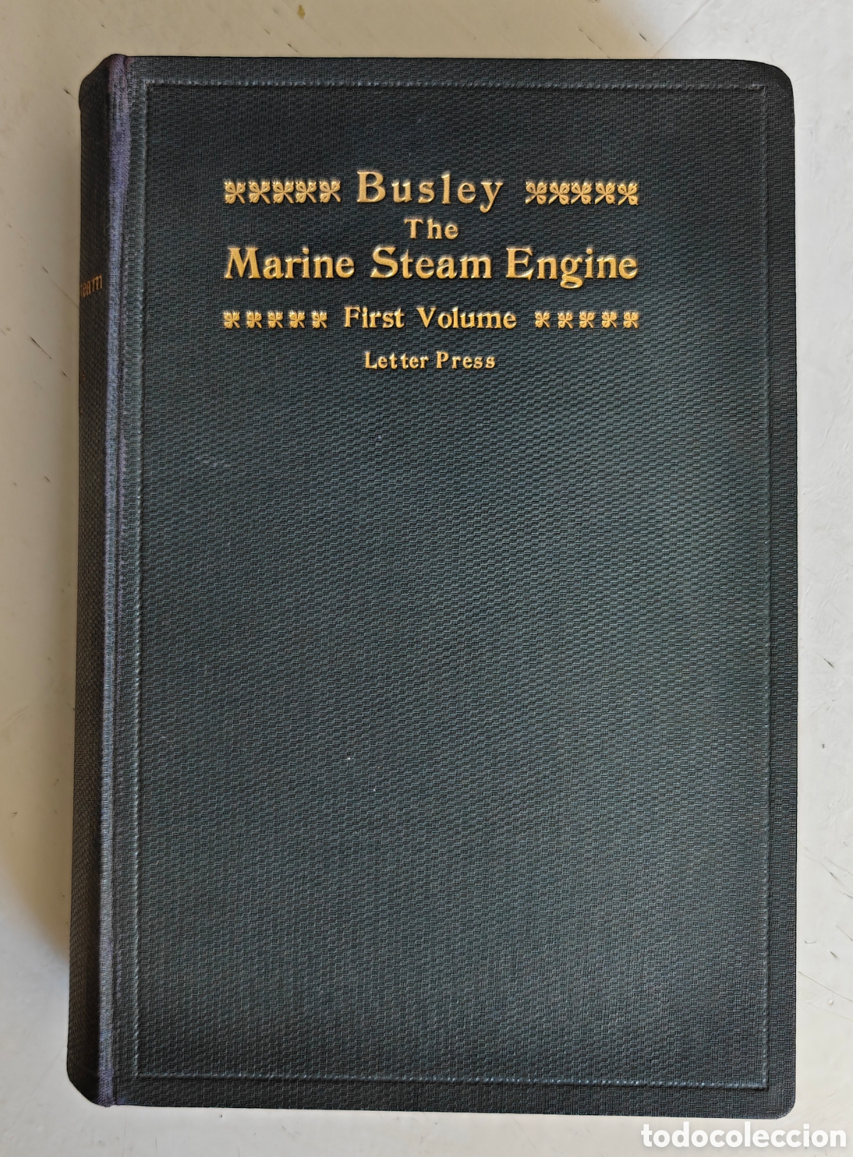 Libros antiguos: Busley Marine Steam Engine 1902