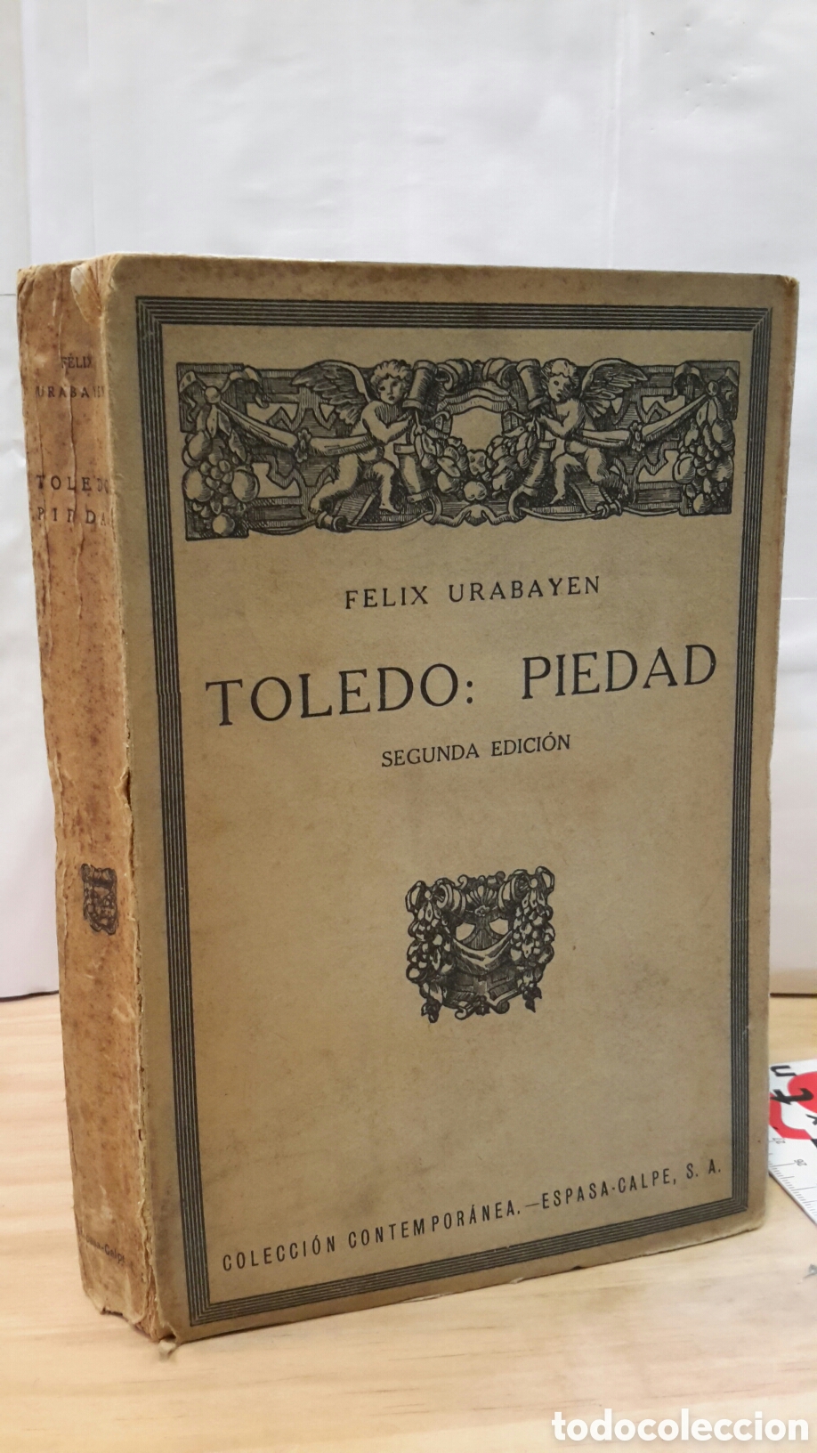 Old books: Felix Urabayen - Toledo: Piedad