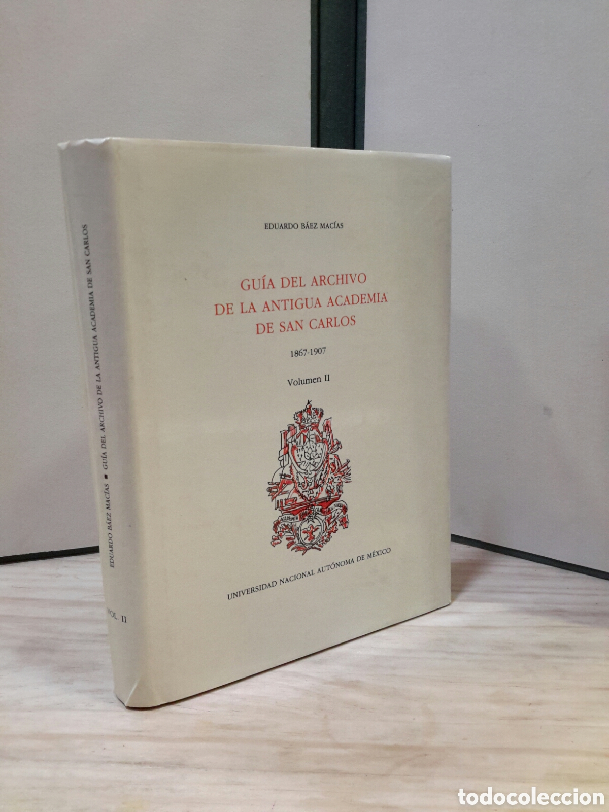 Old books: Guia del archivo de la antigua academia de san carlos