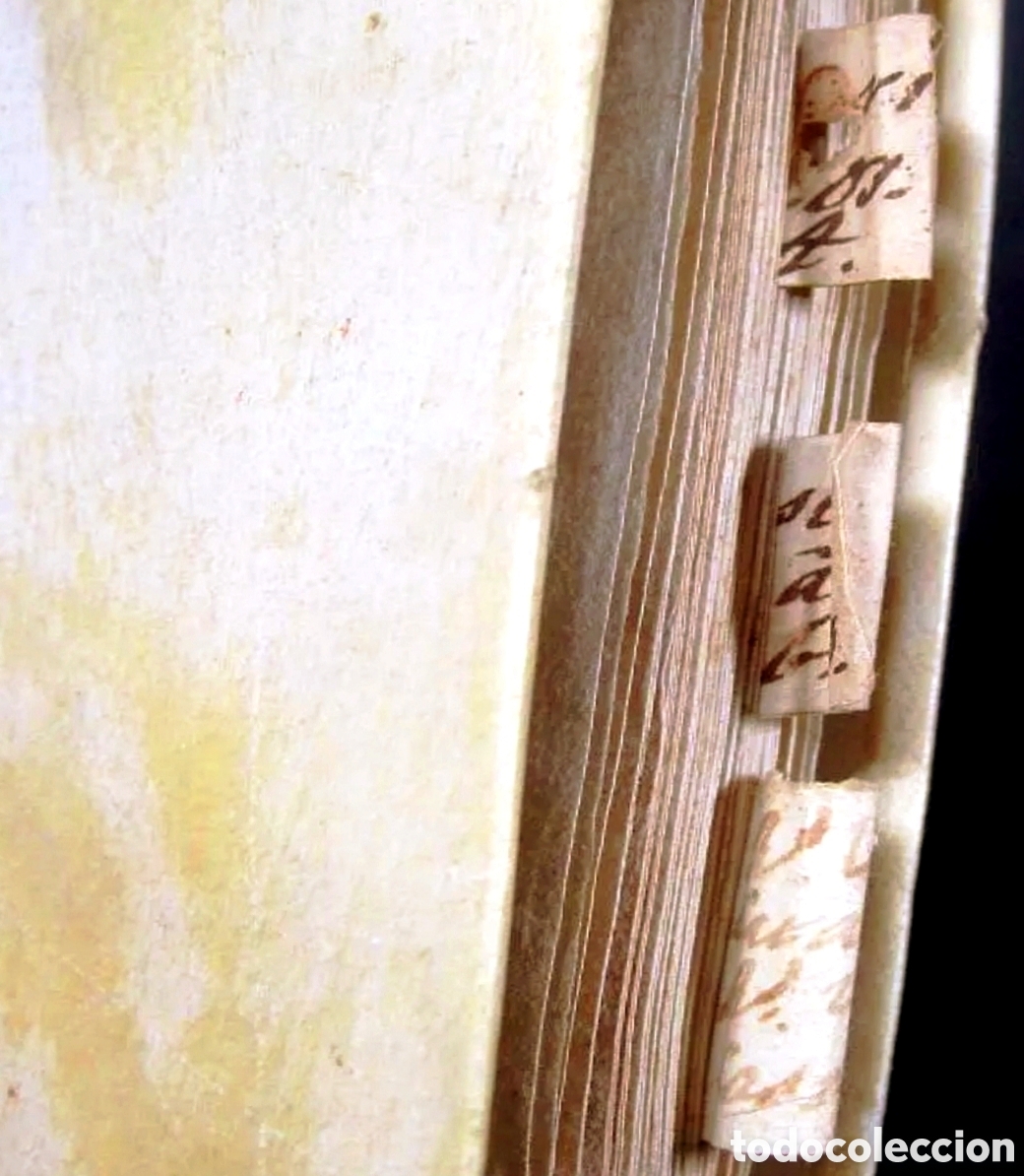 Libri antichi: A&ntilde;o 1779 Raro Correspondencia de la moneda de oro entre Catalu&ntilde;a y Castilla Castellano Pergamino