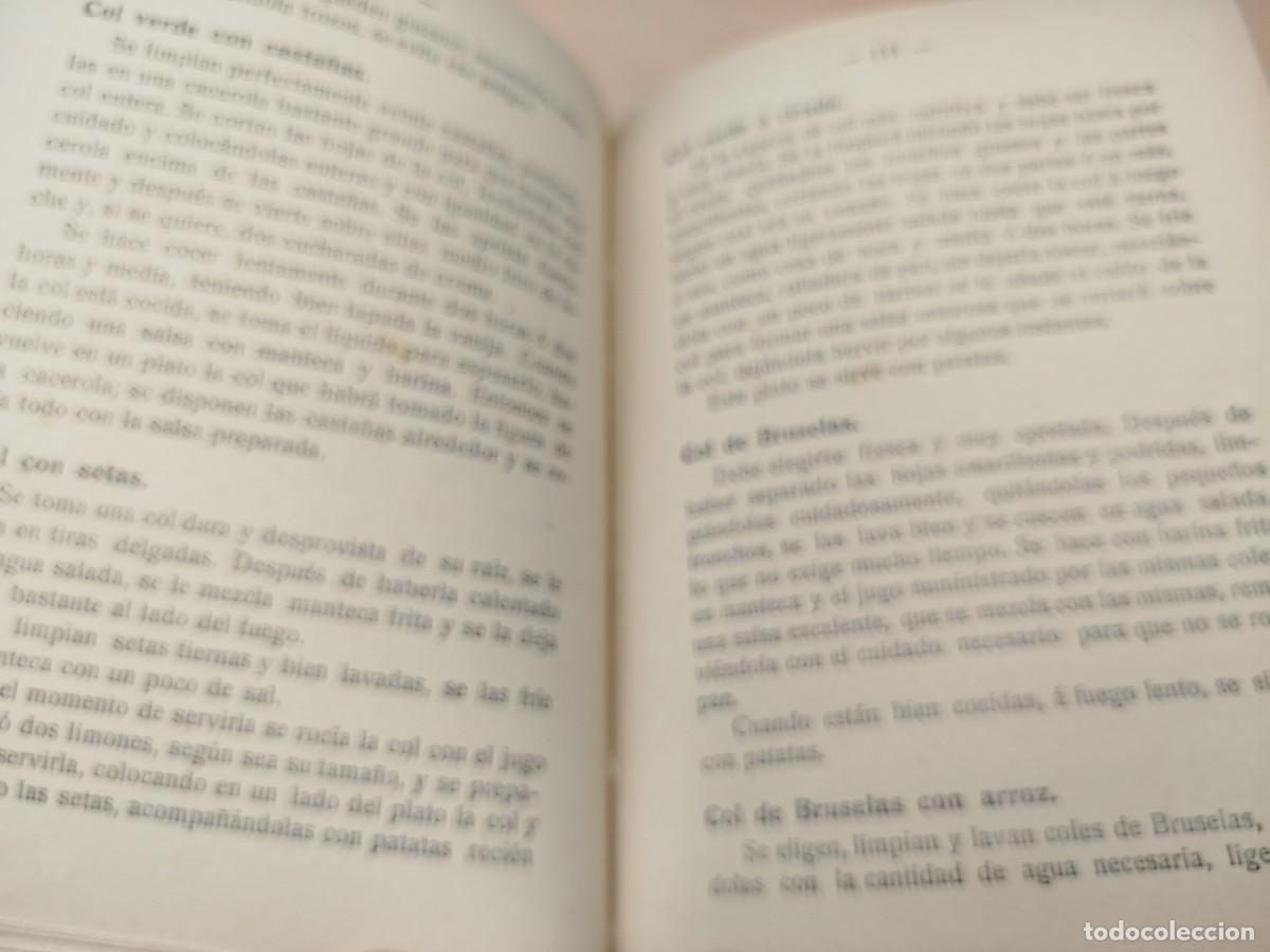 Libros antiguos: COCINA VEGETARIANA SANSON - Foto 6