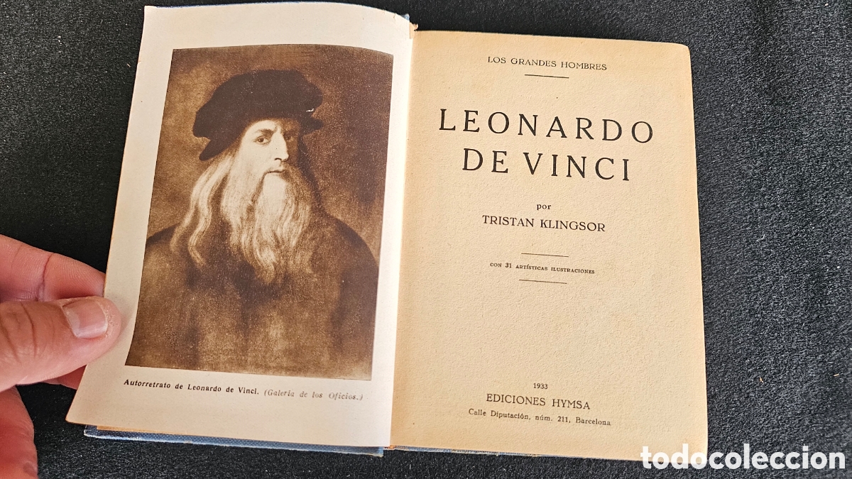Libros antiguos: Leonardo de Vinci 1933