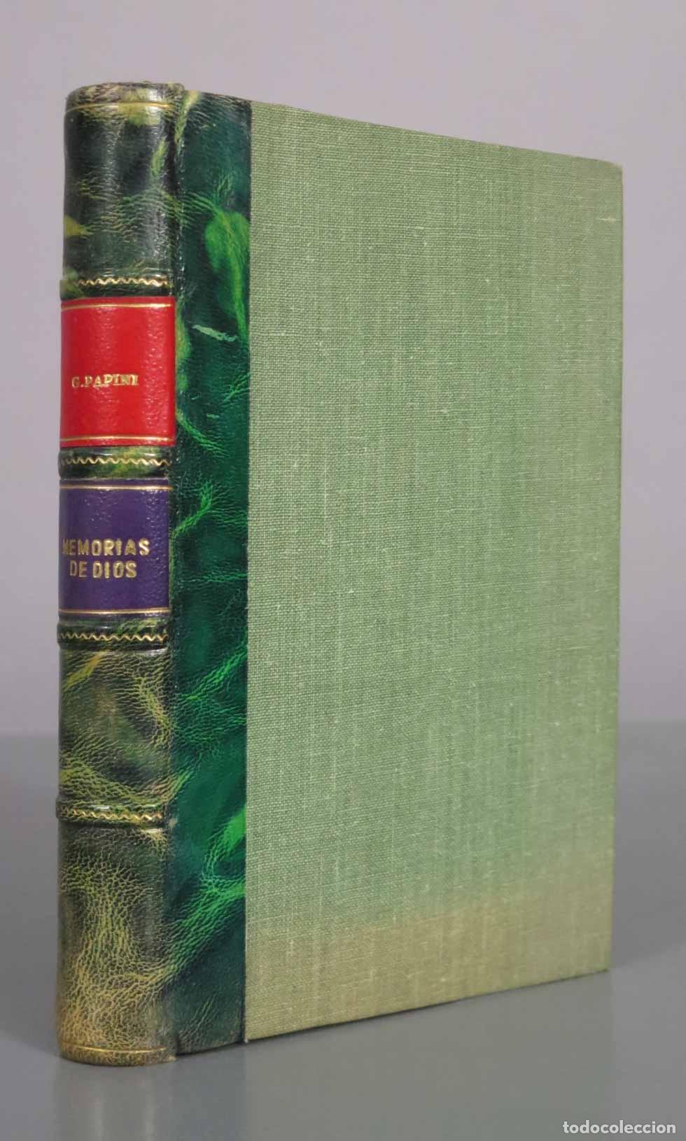 Libros antiguos: Memorias de Dios - Giovanni Papini - Biblioteca Nueva 1927